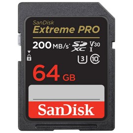 SanDisk Extreme PRO 64GB UHS-I U3 SDXC Memory Card