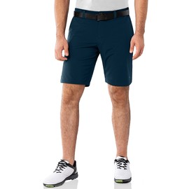33,000ft Men's Golf Shorts 9" Dry Fit Stretch Golf Short UPF 50+ Lightweight Flat Front Golf Shorts with Pockets Ceramic Blue