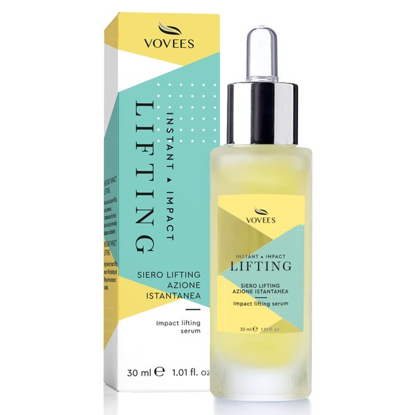 Vovees Instant Lifting Anti-Wrinkle Serum for Face, Eye Area and Lips with Instant Effect Moisturising Gel for Men and Women 30 ml