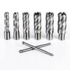 OSCARBIDE Annular Cutter Set 8 Pieces, 3/4" Weldon Shank,2" Cutting