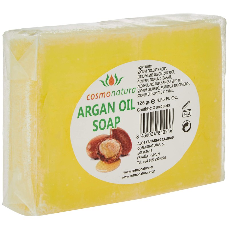 Cosmonatura Argan Oil Soap, 125 g