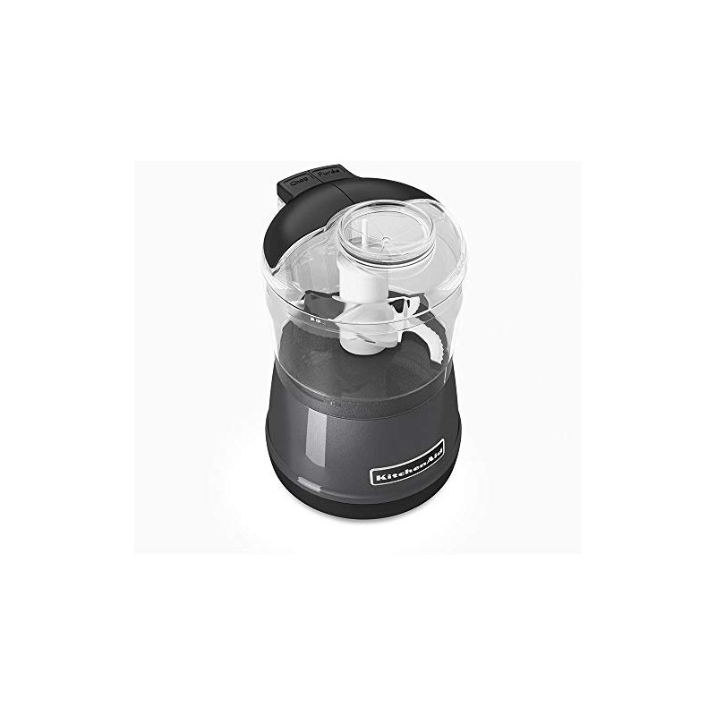KitchenAid KFC3511QG 3.5-Cup Food Chopper - Liquid Graphite CERTIFIED (Renewed)