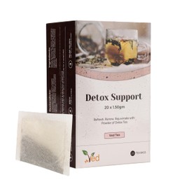 Ved Detox Tea, Detox Tea Providing a Body Cleanse, Neem and Ginger Supports A Healthy Weight, Digestive Health, Herbal Tea 20 Bags (1.50gm)