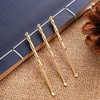 SHIDXIB 5Pcs Double-use Copper Ear Picks Brass Ear Picks Ear