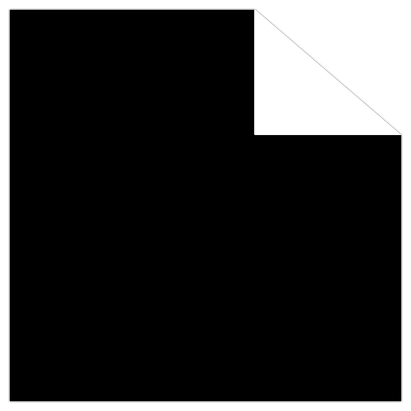Ursus 22905599F Origami Paper Duo "Black & White", 100 Sheets