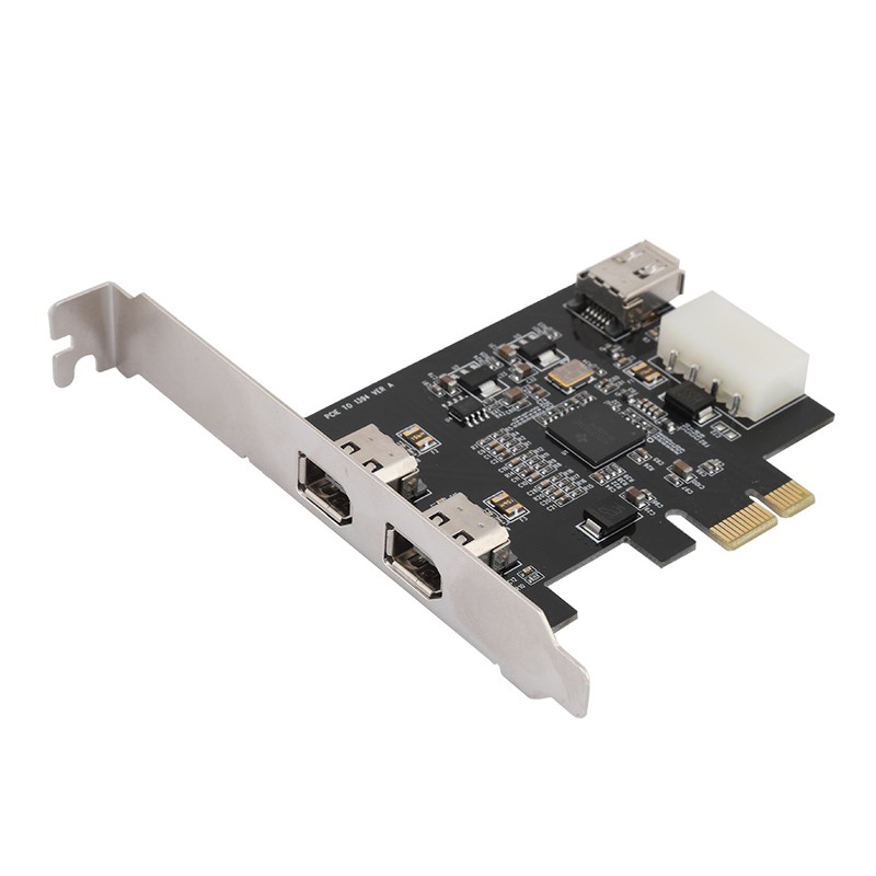 PCI -E 1X to 3-port 1394A (2 out of 1)