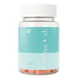 CARO FIT  Biotina  Ácido Hialurónico - Suplemento para Cabello, Piel y Uñas Saludables  30 Cápsulas de 500 mg                                         