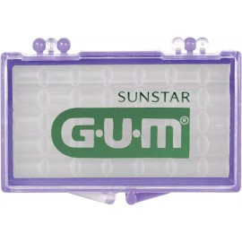 GUM Cera Para Brackets Ortodoncia Gum Menta Y Aloe 10pz