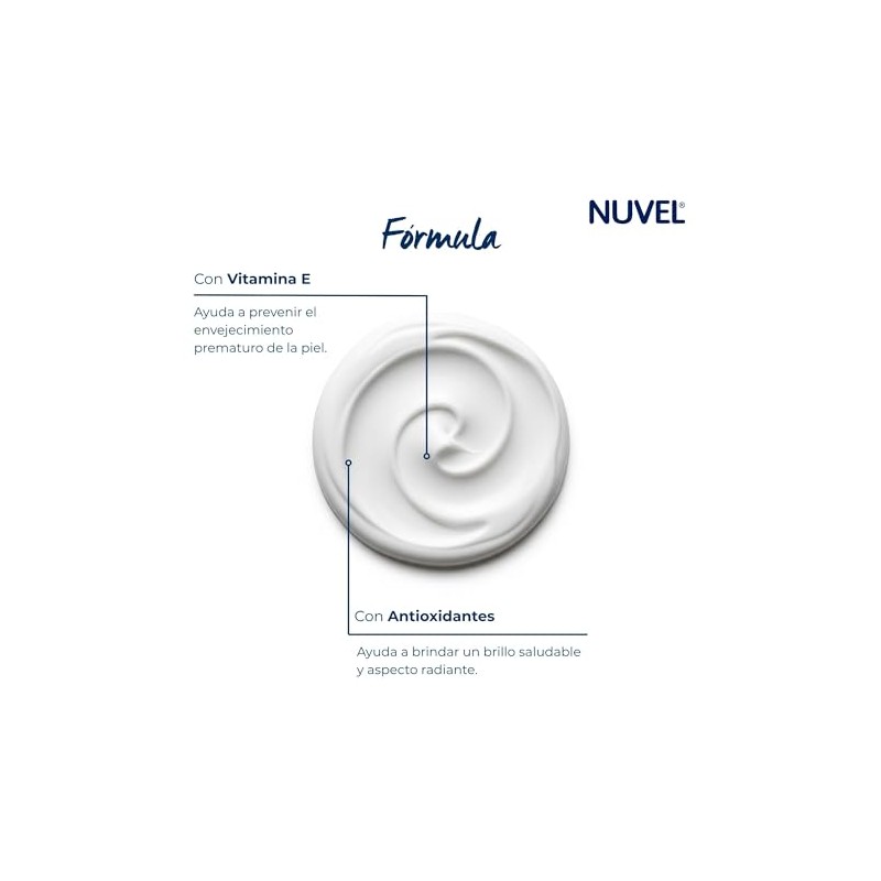 Nuvel Crema Cuerpo Cara Humectación Superior Multiproposito Piel Seca 230