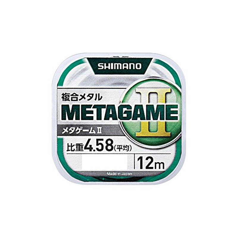 Shimano ML-A12P METAGAME II Metal Line, 12m, No. 0.1, Blue