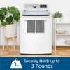 Kenney Kenney 40343 Silver 7/16" Multi-Use Adjustable Petite Cafe Magnetic