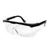SPECTRUM UNIFORMS Clear Safety Protective Glasses Scratch Resistant Goggles |