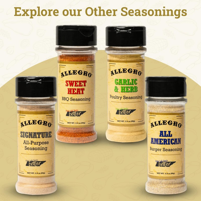 ALLEGRO - The Marinate Everything Marinades | Perfect Seasoning for