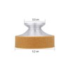 Soprano Saxophone Mute Noise Reduction Aluminium Alloy for Silent Practice,