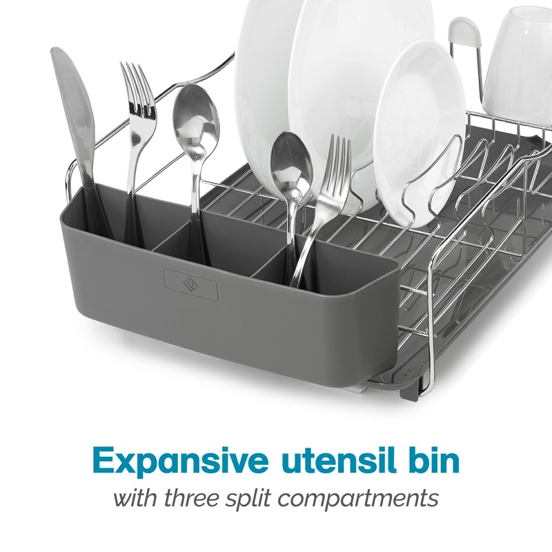 Polder KTH-615 Dish Rack, 4 PC Combo– Advantage System Includes
