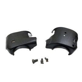 YOT New Upper & Lower Steering Column Shroud Cover for Tilt Steering & Column Shift Automatic Transmission Includes mounting Screws (1998-2003 S10)