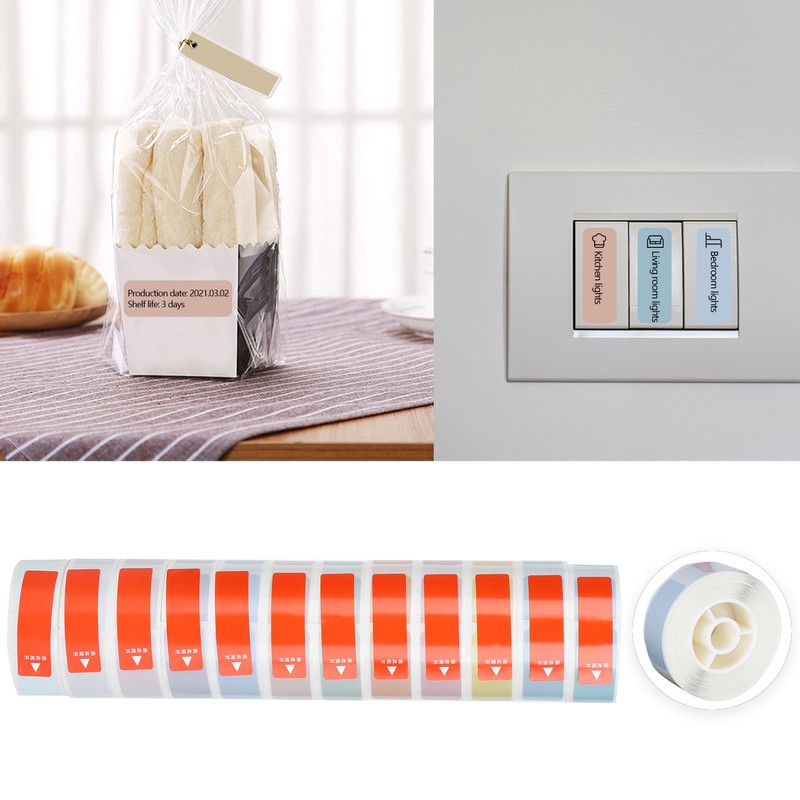 12Pcs Label Paper Adhesive Waterproof Thermal Stickers Coding Machine Price