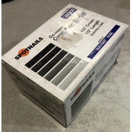 Spotnails 38508 1/2" Crown Staples Galvanized 1/2” Long Box Of 5000