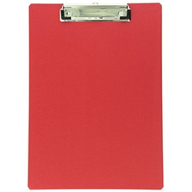 Nakabayashi Clipboard A4 E Type Binder Red QB-A401-R