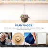 BTBHIHO 4 Pack Ceiling Hooks for Hanging Plants, Metal Ceiling