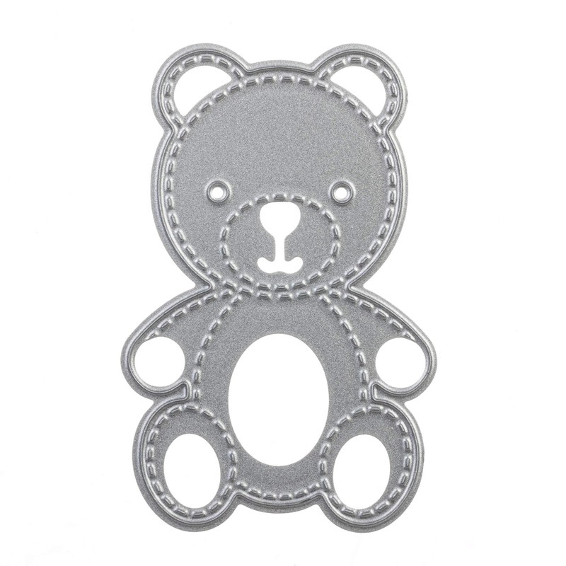 Stanzenshop Cutting Dies Teddy Bear Teddy Cuddly Toy Cutting Dies