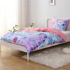 MUSOLEI Single Duvet Cover Girls Mermaid Duvet Cover Set Single