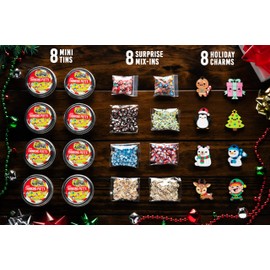 Crazy Aaron’s Putty Advent Calendar 2024 Kids - Putty Slime kit for Girls and Boys Ages 8-12 DIY - Crazy Aaron’s Thinking Putty® - Made in The USA