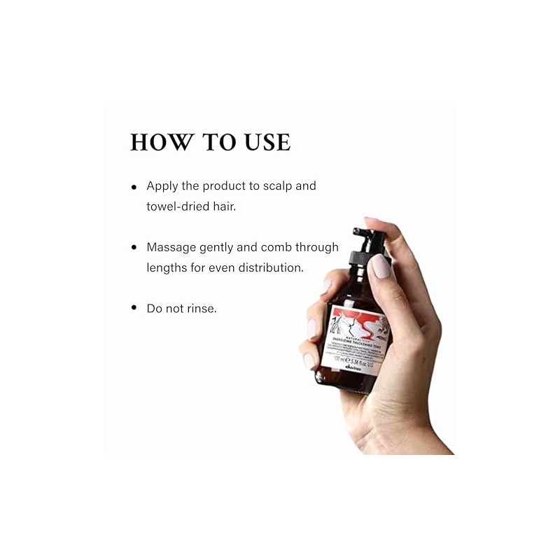 Davines Energizing Thickening Tonic | Ténico densificante de cabello fino|100