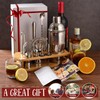 Cocktail Shaker Set Bartender Kit : 12-Piece Bar Tool Set