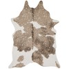 Loloi Bryce Collection Faux Cowhide Area Rug, 3'10" x 5',