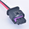 DECKBU 3 Pin PDC Parking Sensor Plug Auto Connector for