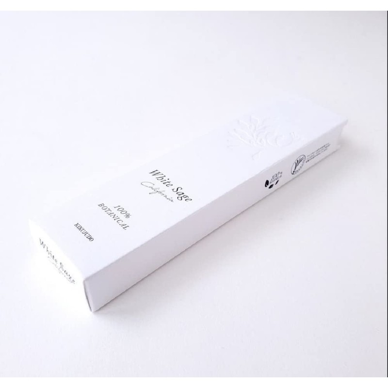Kikujudo Incense White Sage from California 100% Natural Stick Purification