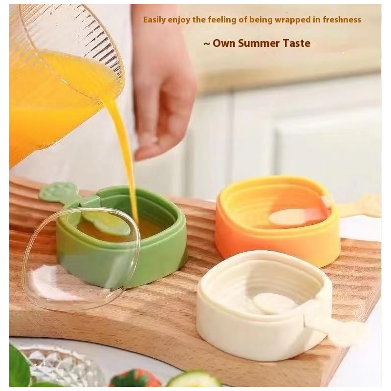 THJOPOKEEL 2Pcs Creative Multi-Layer Ice Cream Mold, Homemade Ice-Cream Mould,