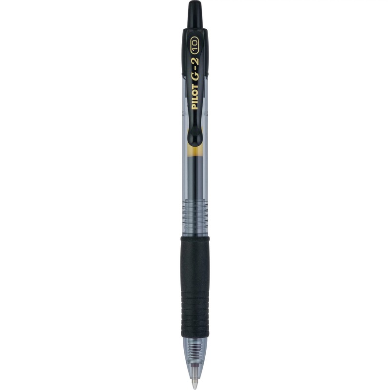 Pilot G2 Premium Gel Pens, Black Pens, Bold Point 1