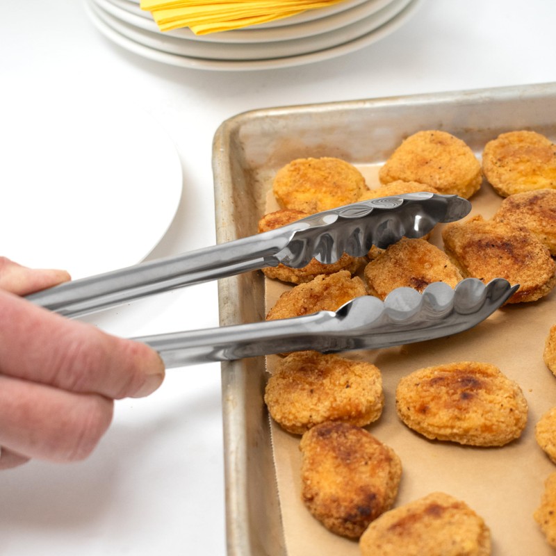 Norpro Locking Tongs, Pack of 1, Stainless Steel