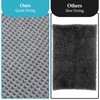 Waffle Bath Mat 30" x 17" Super Absorbent - Non