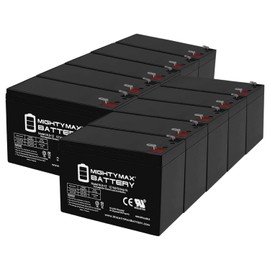 Mighty Max Battery Altronix AL175ULX 12V, 9Ah Lead Acid Battery - 10 Pack