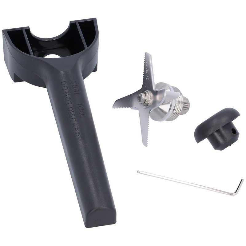 Mixing Blade with Wrench Drive Socket Removal Tool for Vitamix