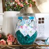 KindNotes Glass Keepsake Gift Jar with Positive Thoughts - Fresh