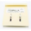 The Sak New The Sak Silver Black Stone Earrings with