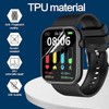 Compatible with LIGE C26 Smartwatch Screen Protector, Sahouden Full Coverage