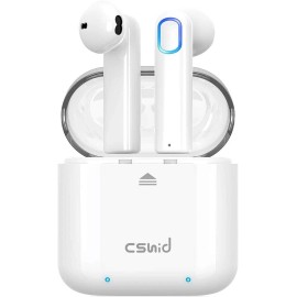 InEar Wireless Earbuds, Cshidworld Bluetooth 5.0 Earbuds Headphones, True Wireless