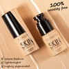 FOCALLURE 2 Pcs Liquid Foundation, Skin Evolution Foundation + Concealer,