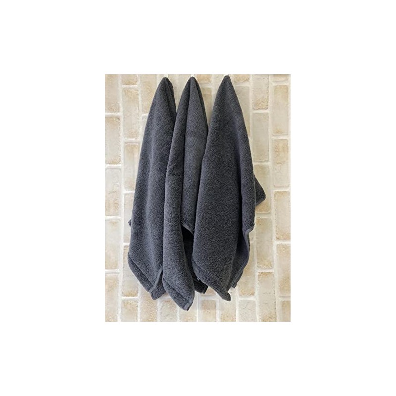 Imabari Towel Gift Set, 1 Face Towel, Navy, Antibacterial Towel,