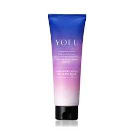 YOLU Yol | Hair Mask, Calm Night Repair, 5.1 oz (145 g), Night Beauty, Gel Hair Mask, Hair Pack, Hair Treatment, Rinse, Damage Repair