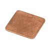 100pcs Copper Pad Shim Thermal Conductivity Burr Free Copper Shim