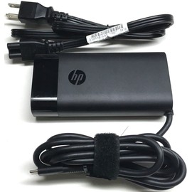 for 904144-850 904082-003 TPN-DA08 L40893-001 ADP-90FE B L45440-003 2LN85AA New Genuine 90 Watt USB-C Type-C 3 Prong AC Adapter with Cord for HP Probook elitbook Pavilion 2LN85AA L40893-001