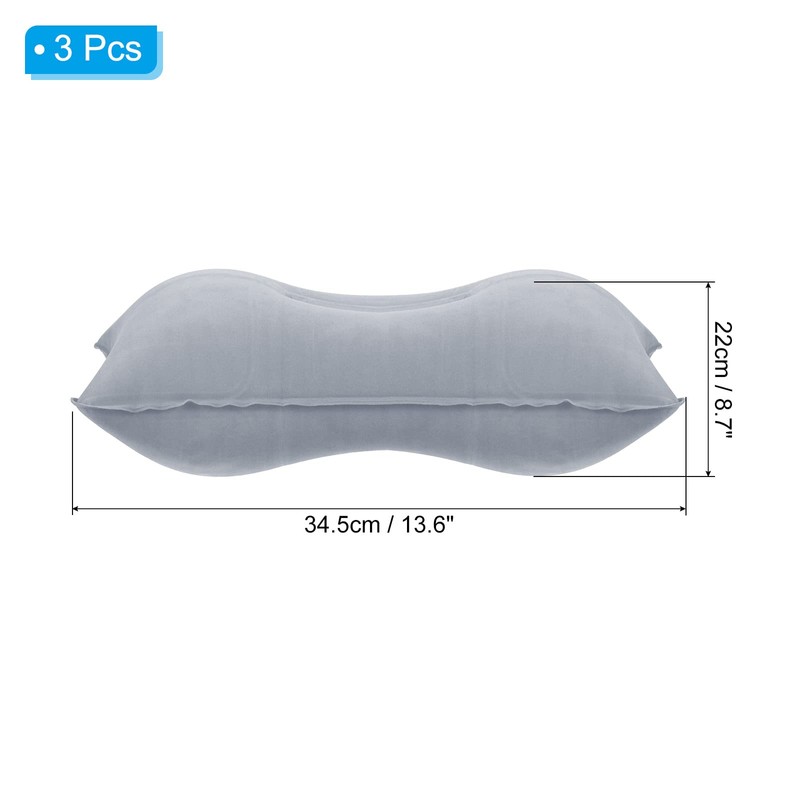 PATIKIL 3 Pcs Inflatable Pillow Ultra Lightweight Camping Travel Pillow