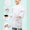 Children Laboratory Coats Turn Down Collar Adjustable Realistic Role Play