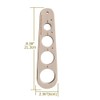 Beech wood Spaghetti Measurer Tool Quick Pasta Measuring Tool,Wood Herb